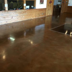 Stained Concrete Restaurant